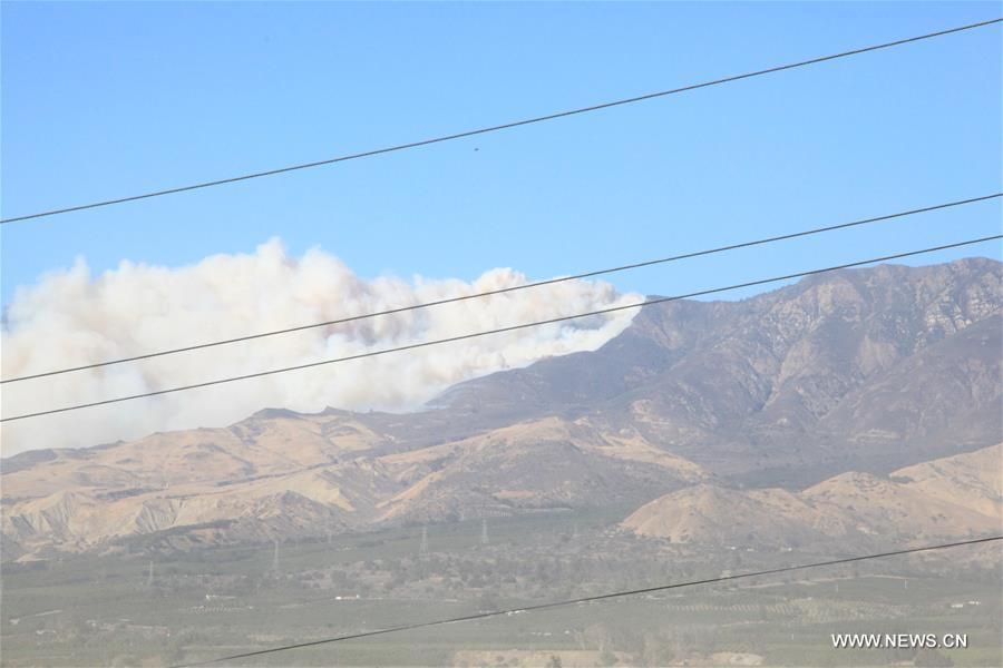 U.S.-CALIFORNIA-WILDFIRE