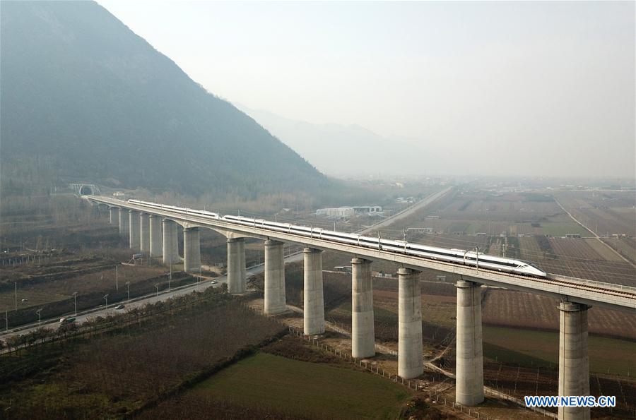 #CHINA-XI'AN-CHENGDU HIGH-SPEED RAILWAY-OPERATION(CN*)