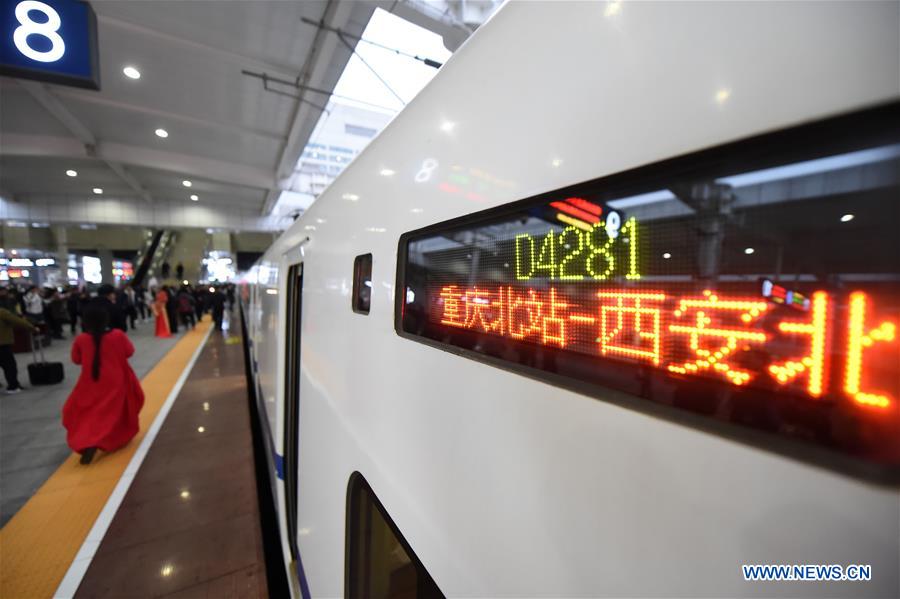 CHINA-CHONGQING-XI'AN-HIGH-SPEED RAILWAY (CN)
