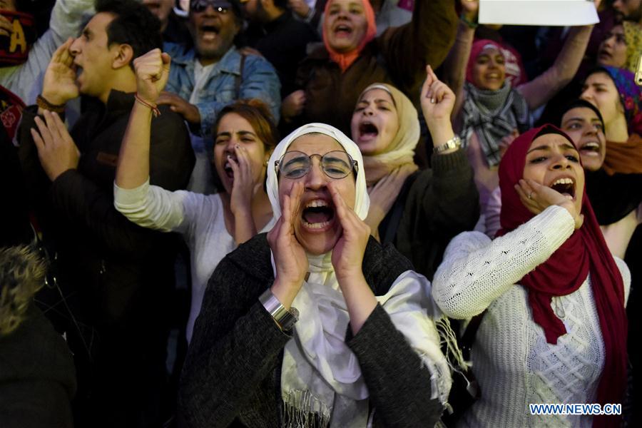 EGYPT-CAIRO-PROTEST-U.S. DECISION-JERUSALEM-ISRAEL'S CAPITAL-RECOGNITION