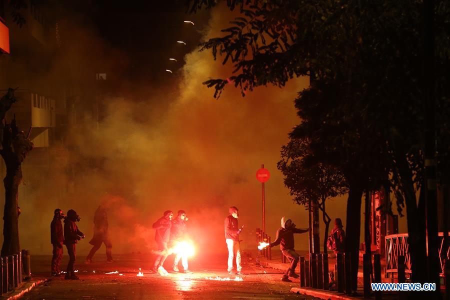 GREECE-ATHENS-STUDENT'S DEATH-ANNIVERSARY-CLASHES