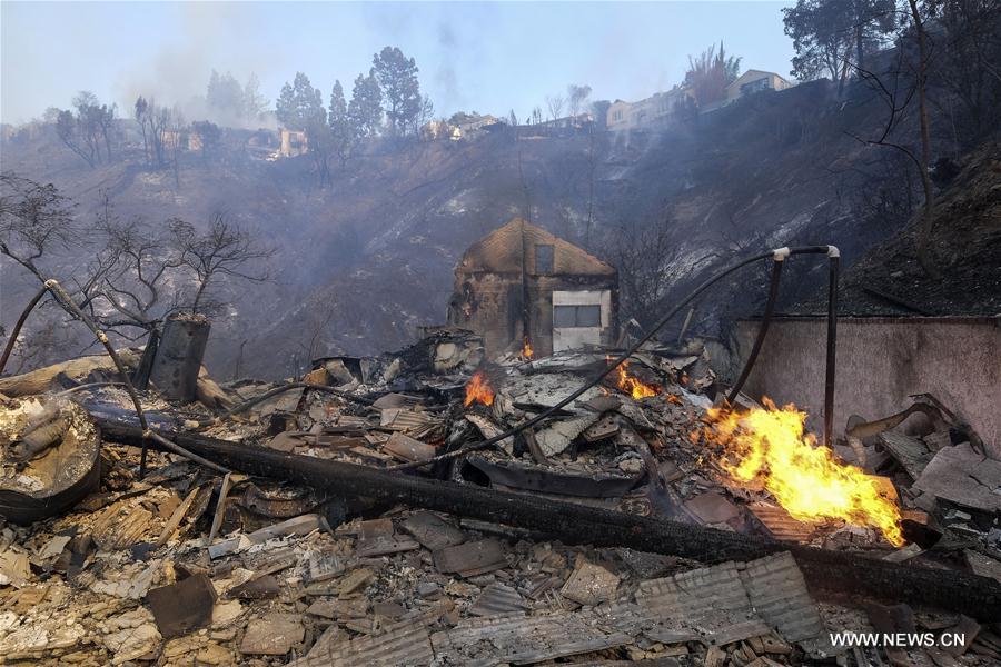 U.S.-LOS ANGELES-WILDFIRE