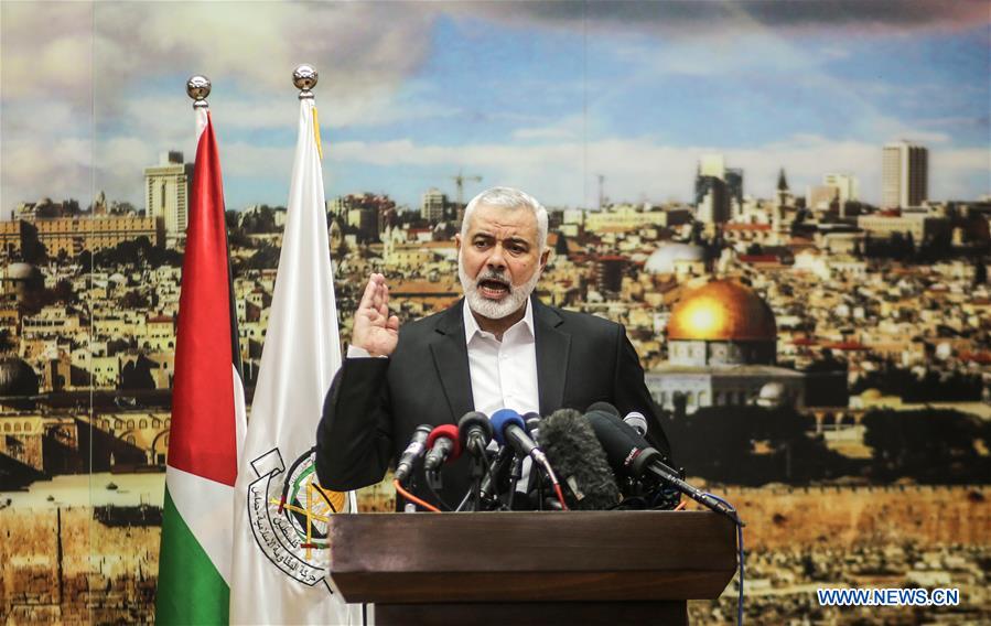 MIDEAST-GAZA-HAMAS-CHIEF-HANIYEH