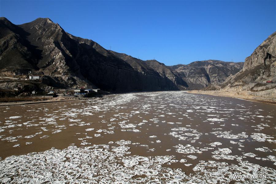 #CHINA-YELLOW RIVER-FLOATING ICE (CN)