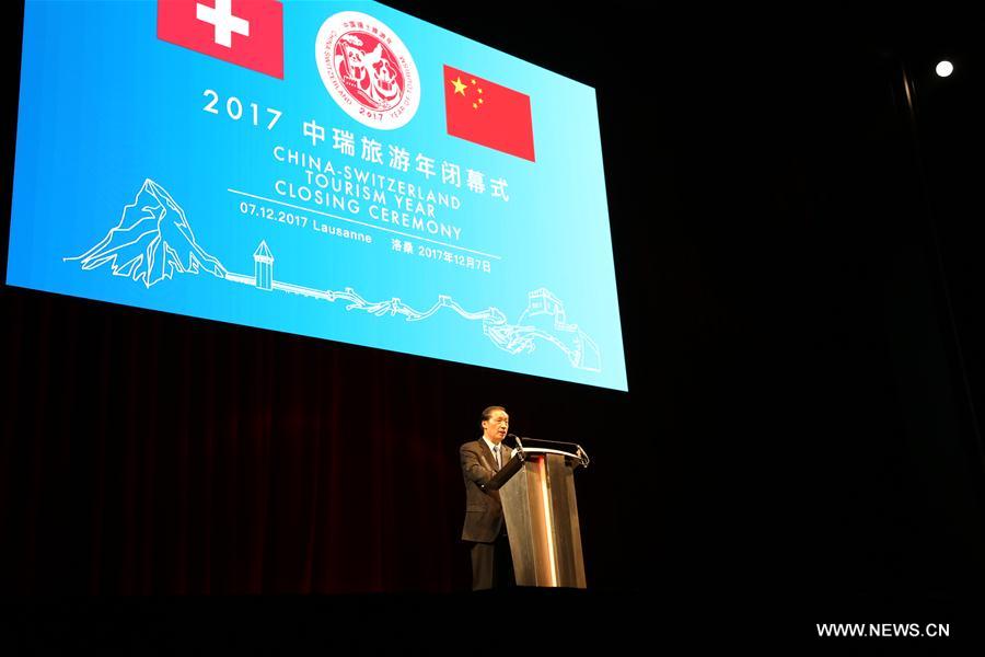 SWITZERLAND-LAUSANNE-CHINA-YEAR OF TOURISM-CLOSING CEREMONY