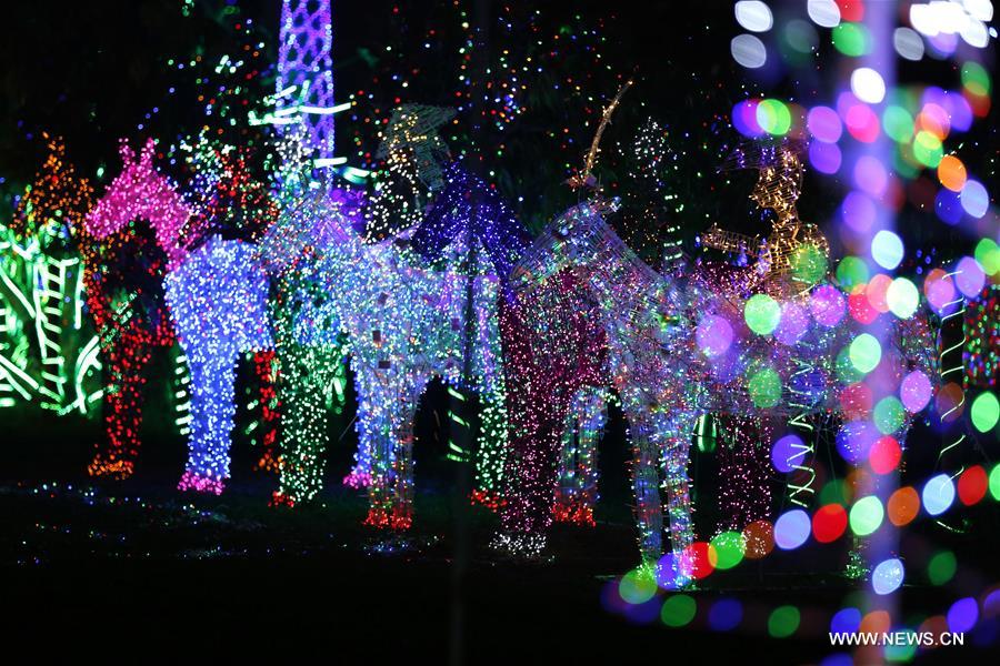 MYANMAR-YANGON-LIGHTING FESTIVAL