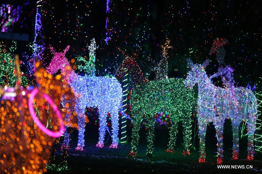 MYANMAR-YANGON-LIGHTING FESTIVAL