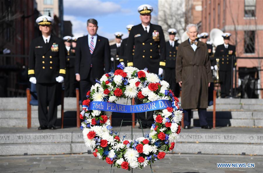 U.S.-WASHINGTON D.C.-PEARL HARBOR ATTACK-THE 76TH COMMEMORATION