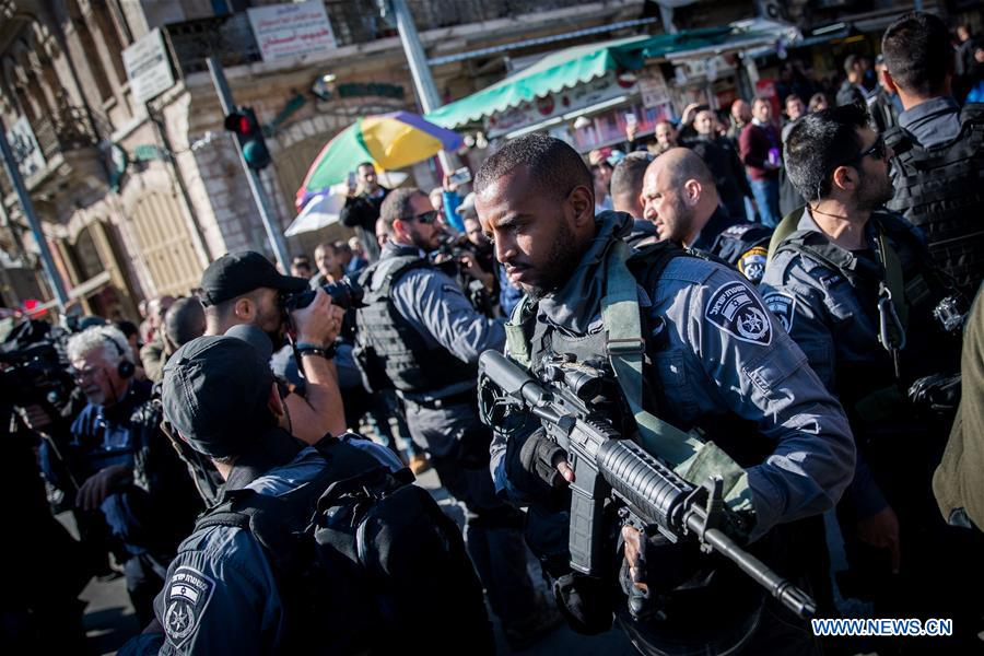 MIDEAST-JERUSALEM-PROTEST-U.S.-RECOGNITION-JERUSALEM-ISRAEL'S CAPITAL