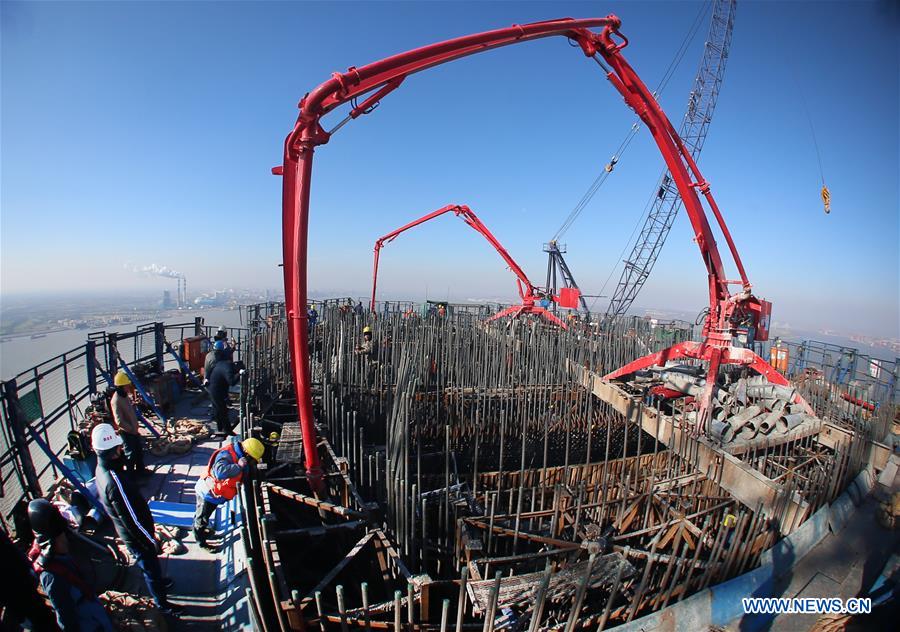 #CHINA-JIANGSU-TRANS-YANGTZE RIVER BRIDGE-CONSTRUCTION (CN)