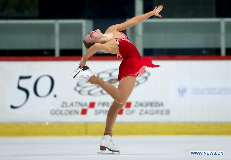 (SP)CROATIA-ZAGREB-FIGURE SKATING-50TH GOLDEN SPIN OF ZAGREB-PAIR SKATING