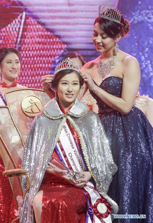 CANADA-VANCOUVER-2017 MISS CHINESE VANCOUVER PAGEANT