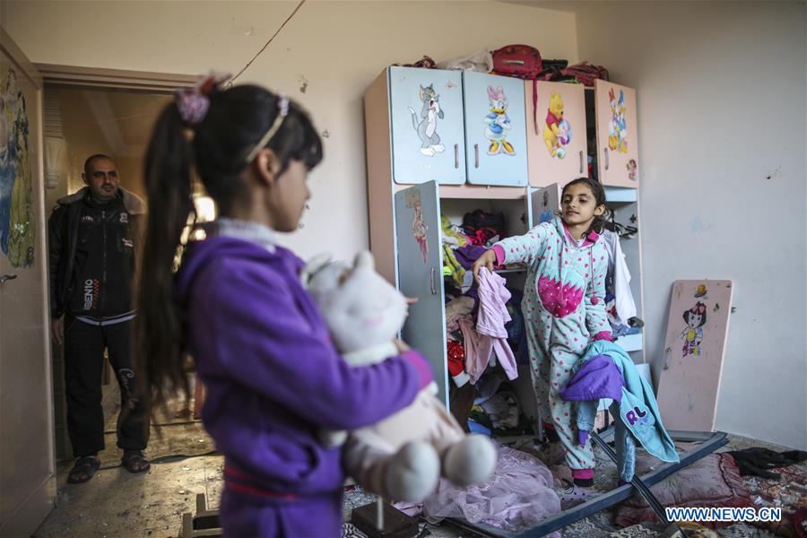 MIDEAST-GAZA-AIRSTRIKE