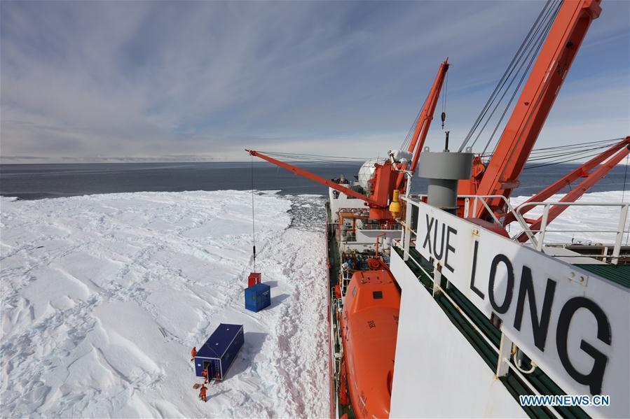 ANTARCTIC-INEXPRESSIBLE ISLAND-CHINA-STATION-PREPARATION