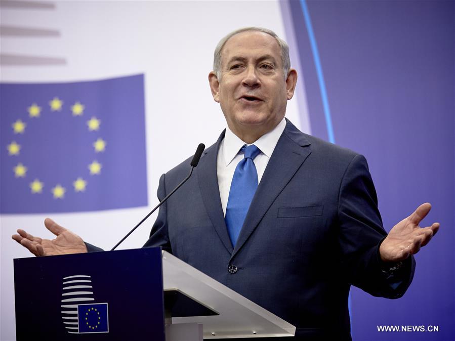 BELGIUM-BRUSSELS-ISRAEL-EU-NETANYAHU-VISIT