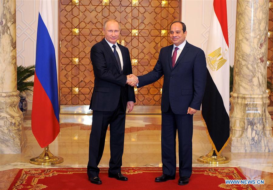 EGYPT-CAIRO-RUSSIA-PUTIN-VISIT
