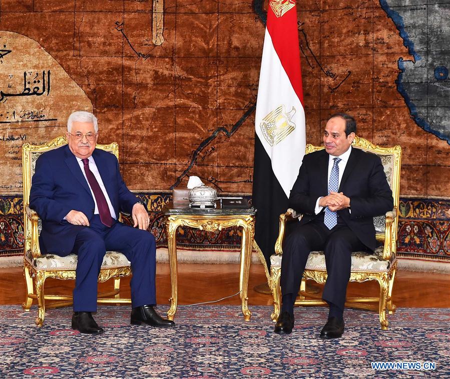 EGYPT-CAIRO-PALESTINIAN PRESIDENT-ABBAS-VISIT