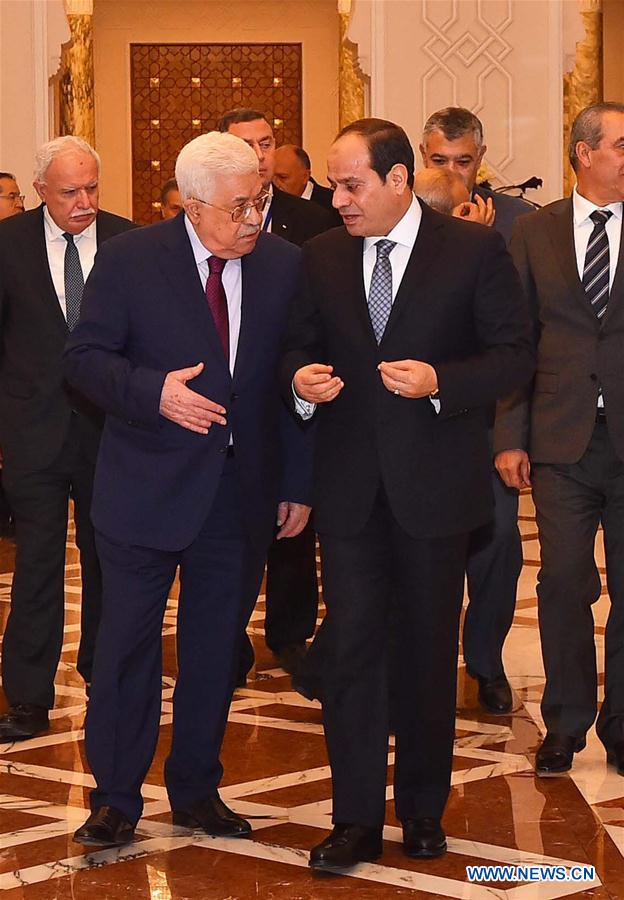 EGYPT-CAIRO-PALESTINIAN PRESIDENT-ABBAS-VISIT