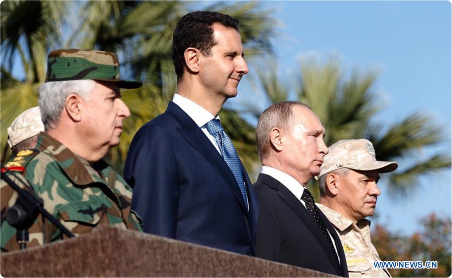 SYRIA-LATAKIA-BASHAR AL-ASSAD-RUSSIA-VLADIMIR PUTIN-MEETING