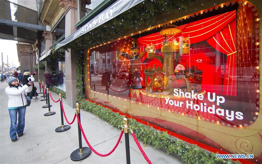 CANADA-TORONTO-HOLIDAY WINDOW SHOW