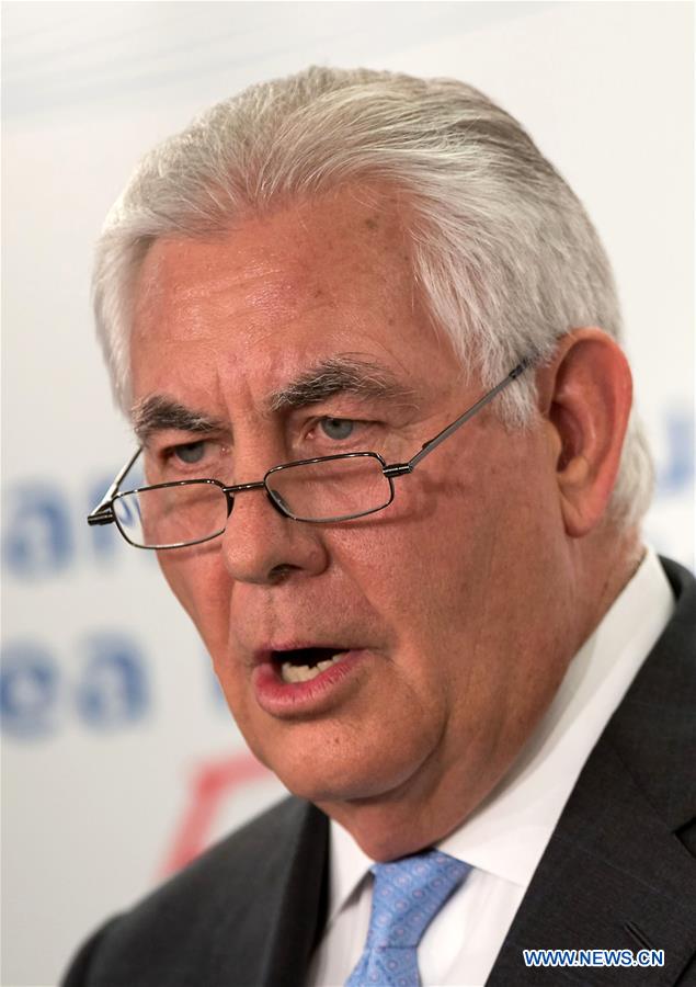 U.S.-WASHINGTON-REX TILLERSON-DPRK 