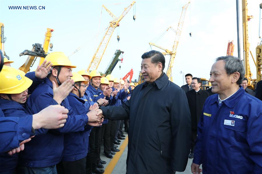 CHINA-XUZHOU-XI JINPING-INSPECTION (CN)