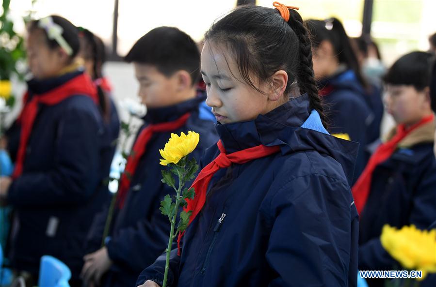 CHINA-ANHUI-NANJING MASSACRE VICTIMS-STATE MEMORIAL CEREMONY(CN)