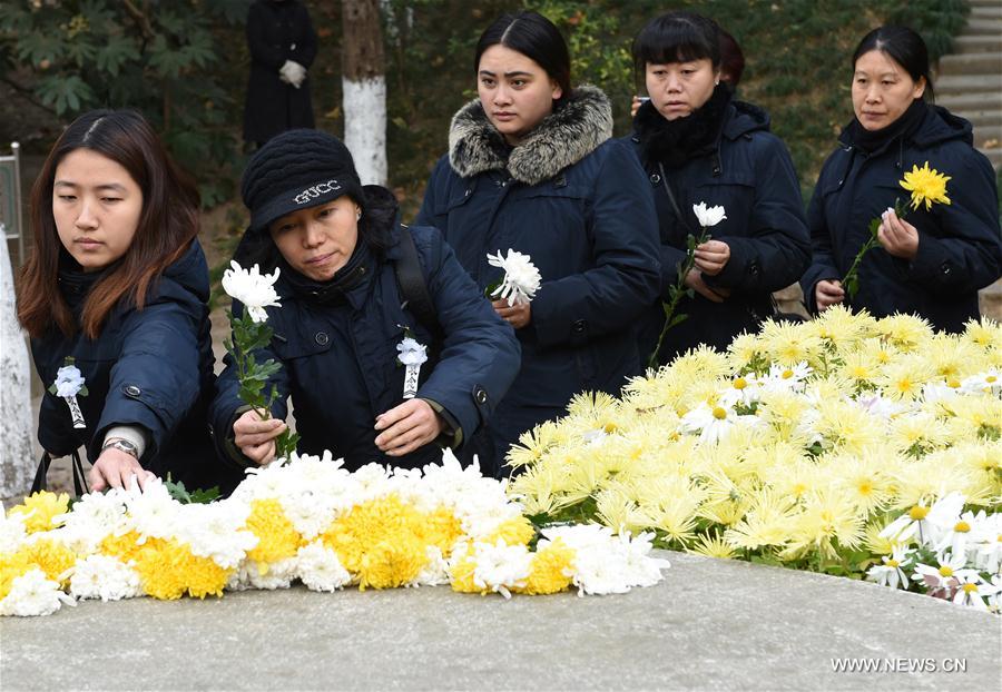 CHINA-NANJING-NANJING MASSACRE VICTIMS-STATE MEMORIAL CEREMONY(CN)