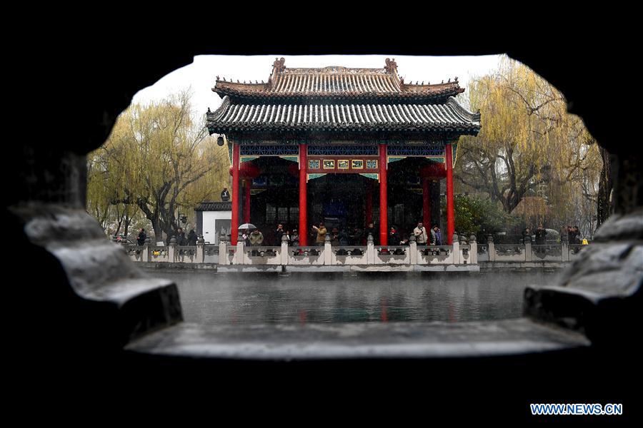 CHINA-SHANDONG-JINAN-SNOW (CN)