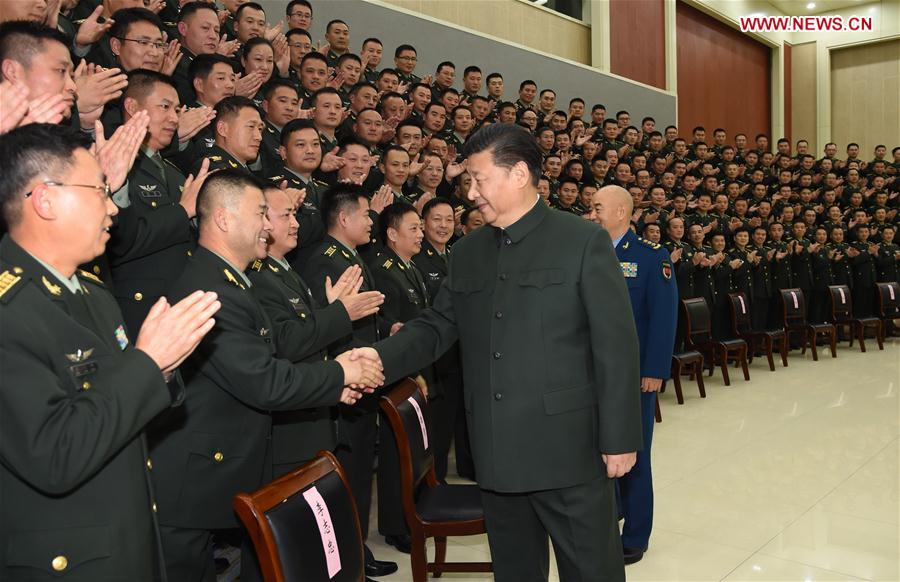 CHINA-XUZHOU-XI JINPING-ARMY-INSPECTION (CN)