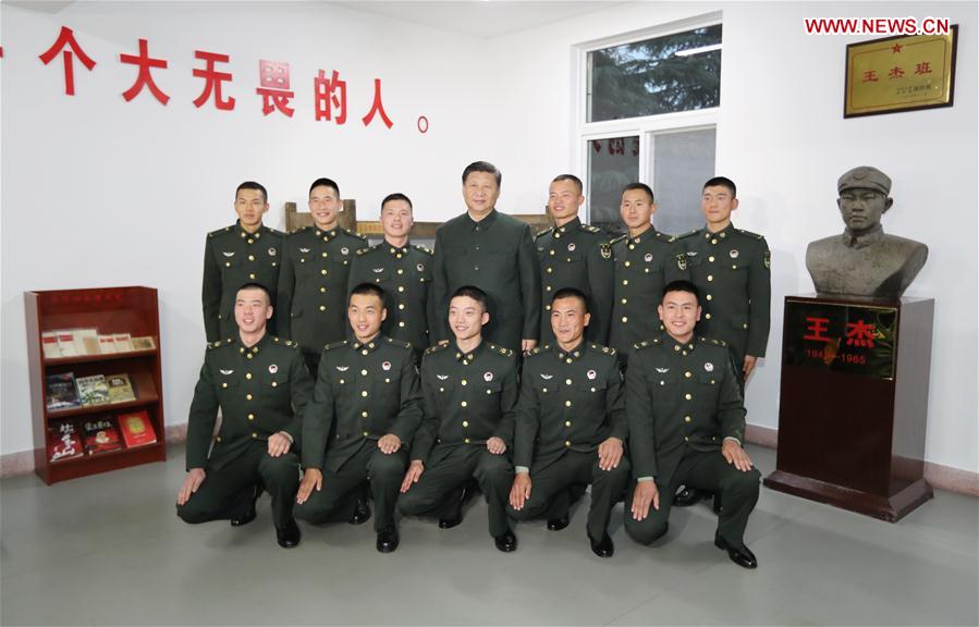 CHINA-XUZHOU-XI JINPING-ARMY-INSPECTION (CN)