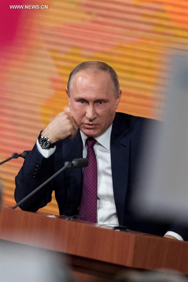 RUSSIA-MOSCOW-PUTIN-PRESS CONFERENCE