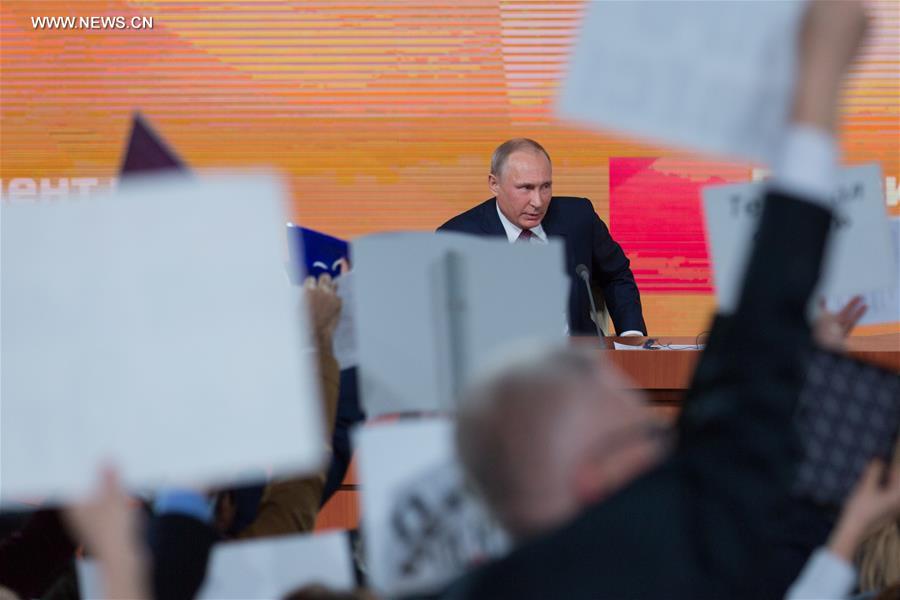 RUSSIA-MOSCOW-PUTIN-PRESS CONFERENCE