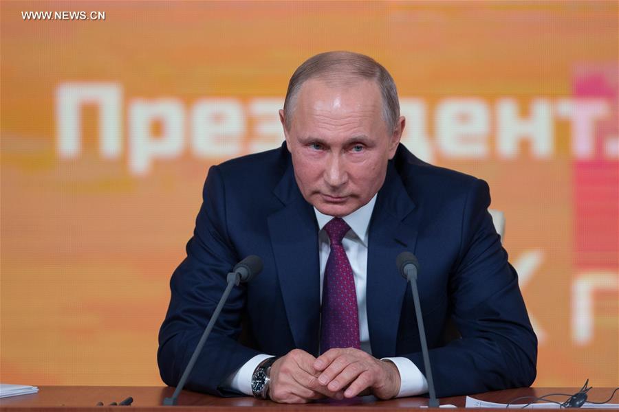 RUSSIA-MOSCOW-PUTIN-PRESS CONFERENCE