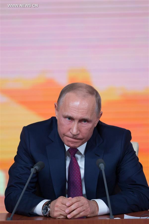 RUSSIA-MOSCOW-PUTIN-PRESS CONFERENCE