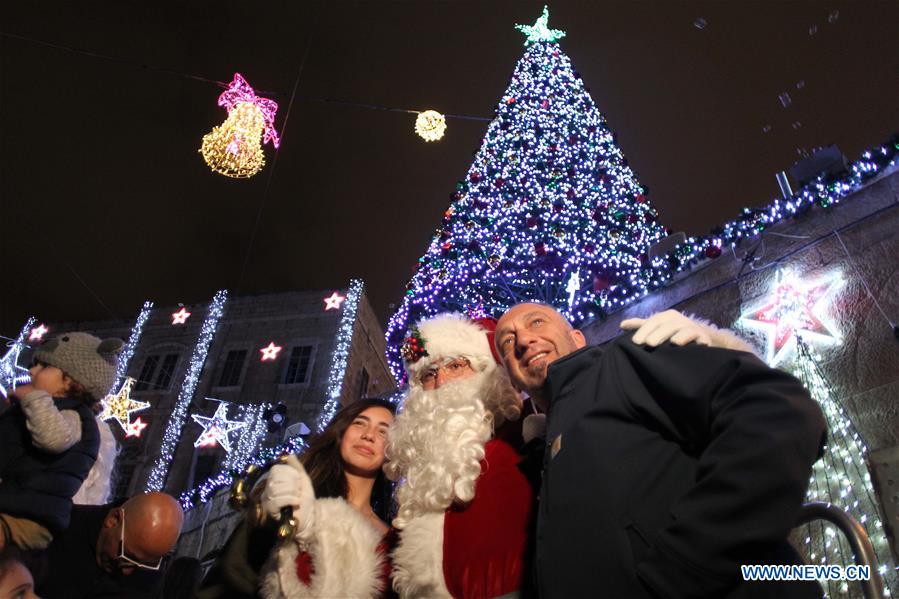 MIDEAST-JERUSALEM-CHRISTMAS
