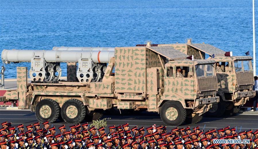 QATAR-DOHA-MILITARY PARADE-REHEARSAL