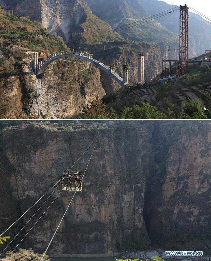 CHINA-SICHUAN PROVINCE-BRIDGES-CONSTRUCTION (CN)