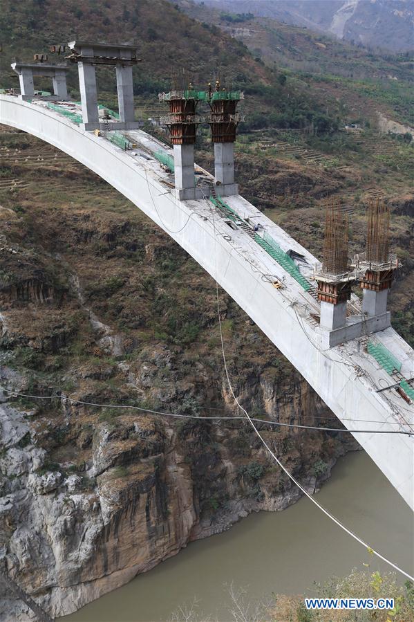 CHINA-SICHUAN PROVINCE-BRIDGES-CONSTRUCTION (CN)
