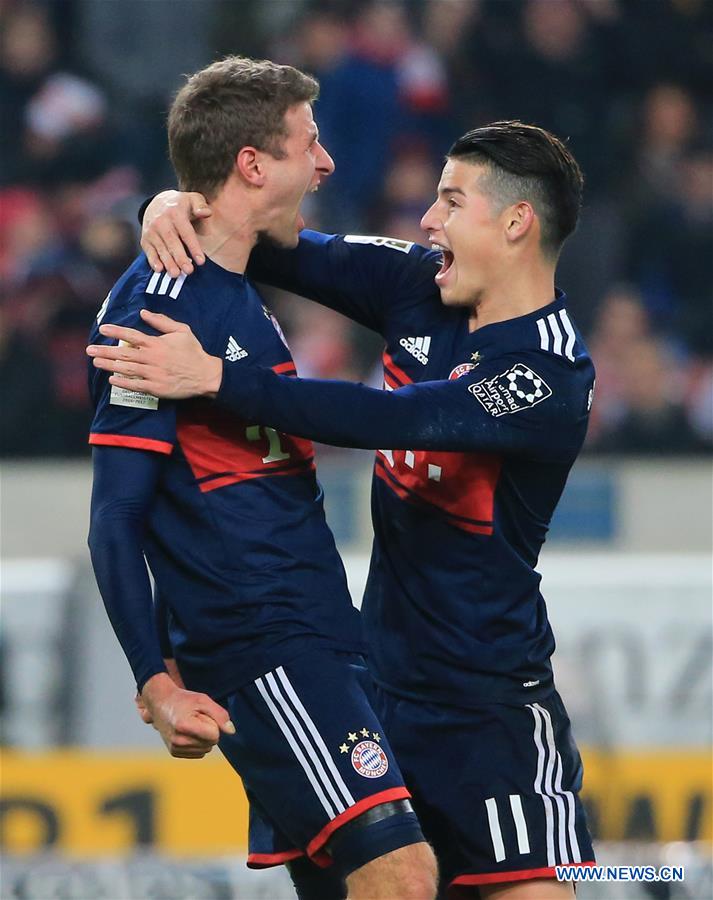 (SP)GERMANY-STUTTGART-SOCCER-BUNDESLIGA-STUTTGART VS BAYERN MUNICH