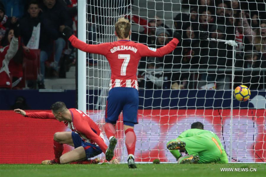 (SP)SPAIN-MADRID-SPANISH LEAGUE-ATLETICO MADRID VS ALAVES