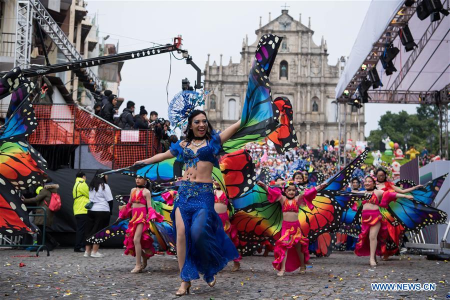 CHINA-MACAO-PARADE (CN)