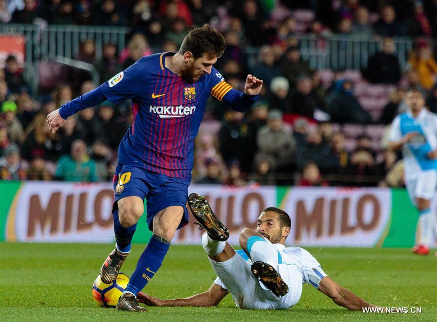 (SP)SPAIN-BARCELONA-SPANISH LEAGUE-FC BARCELONA VS RC DEPORTIVO