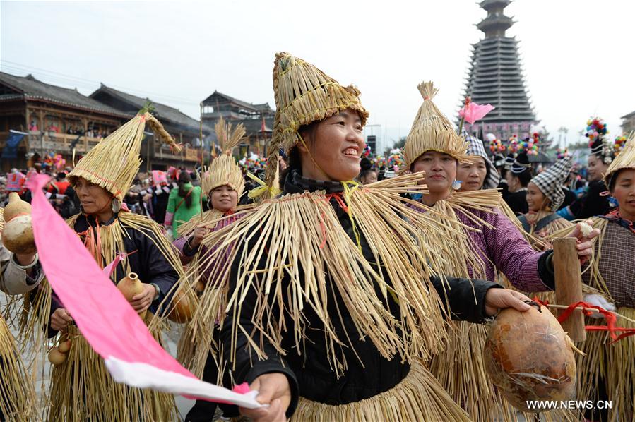 CHINA-GUIZHOU-DONG PEOPLE-SAMA FESTIVAL (CN)