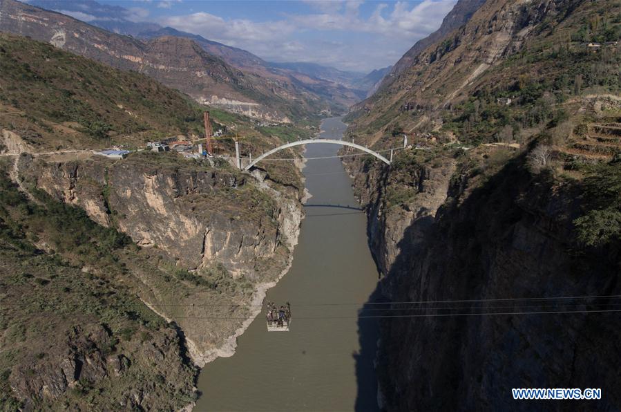 CHINA-SICHUAN-JINSHAJIANG RIVER-LAST AERIAL TRAMWAY (CN)
