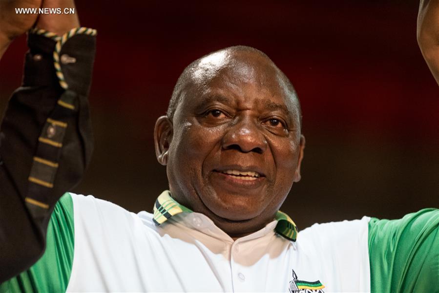 SOUTH AFRICA-JOHANNESBURG-ANC-CYRIL RAMAPHOSA-PRESIDENT