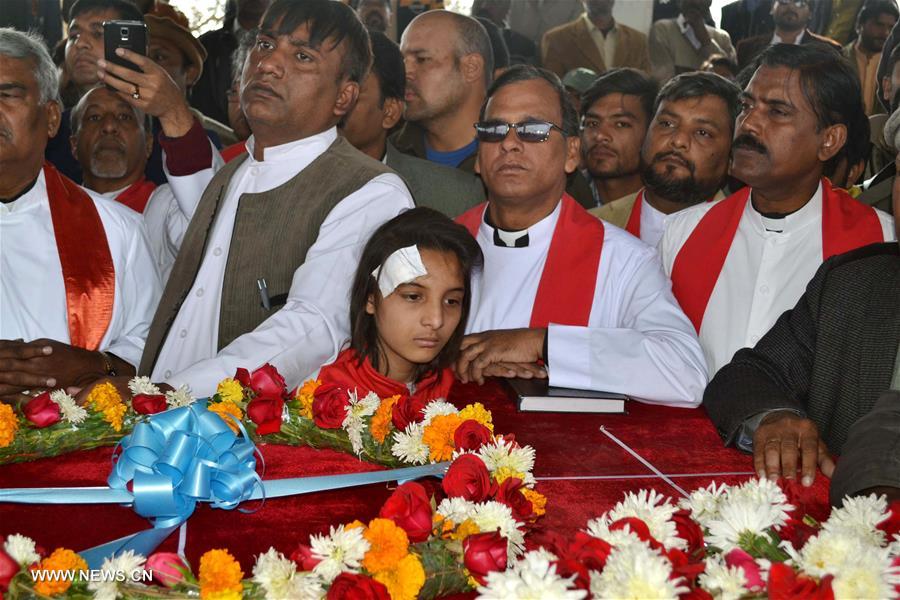 PAKISTAN-QUETTA-CHURCH-ATTACK-FUNERAL