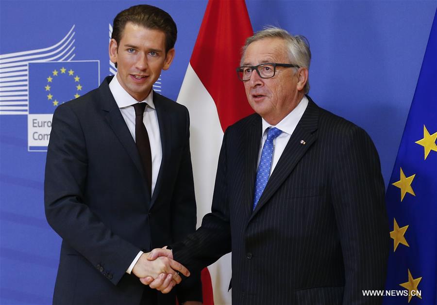 BELGIUM-BRUSSELS-EU-AUSTRIA-CHANCELLOR-VISIT