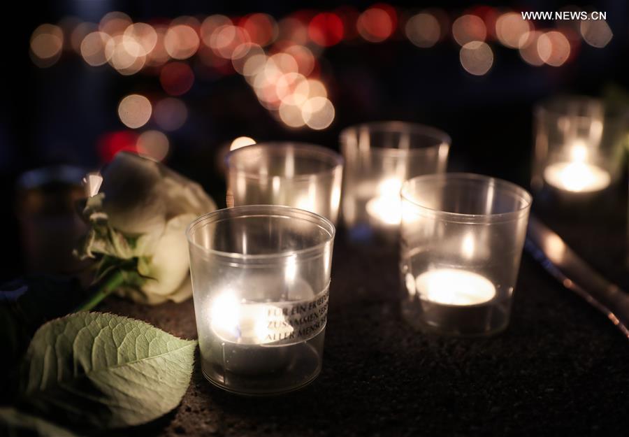 GERMANY-BERLIN-CHRISTMAS MARKET ATTACK-COMMEMORATION