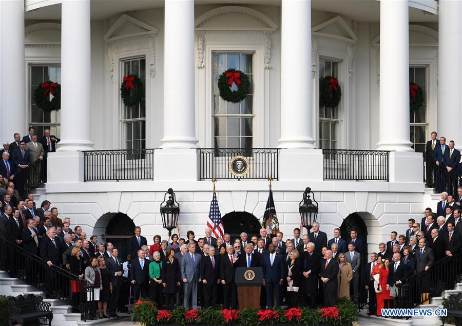 U.S.-WASHINGTON D.C.-TAX BILL-PASSING